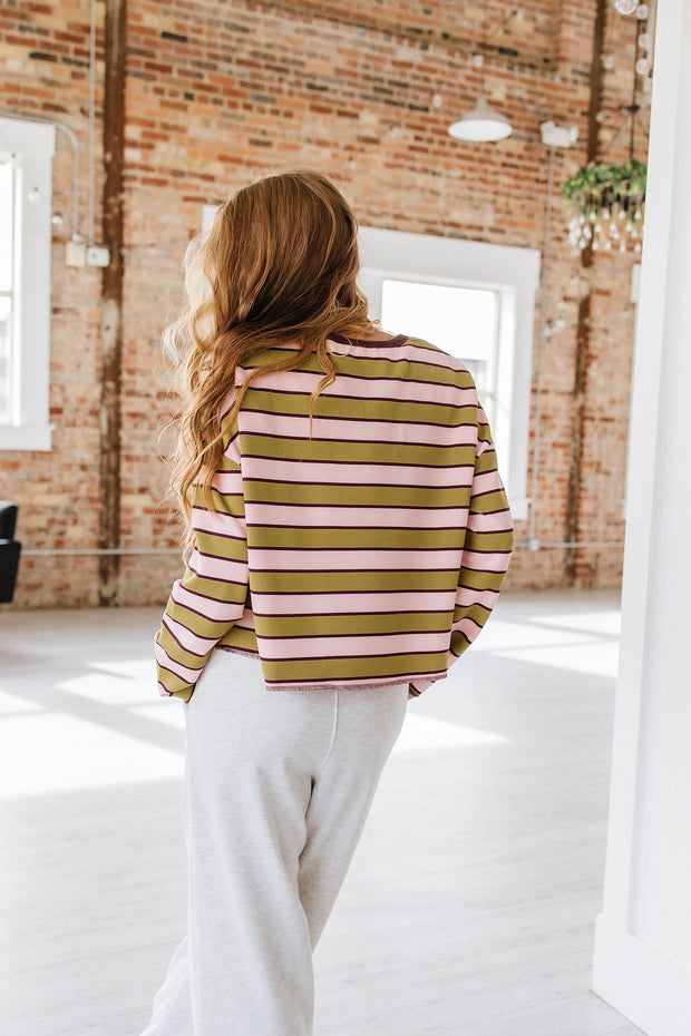 Maurice Striped Pullover Top