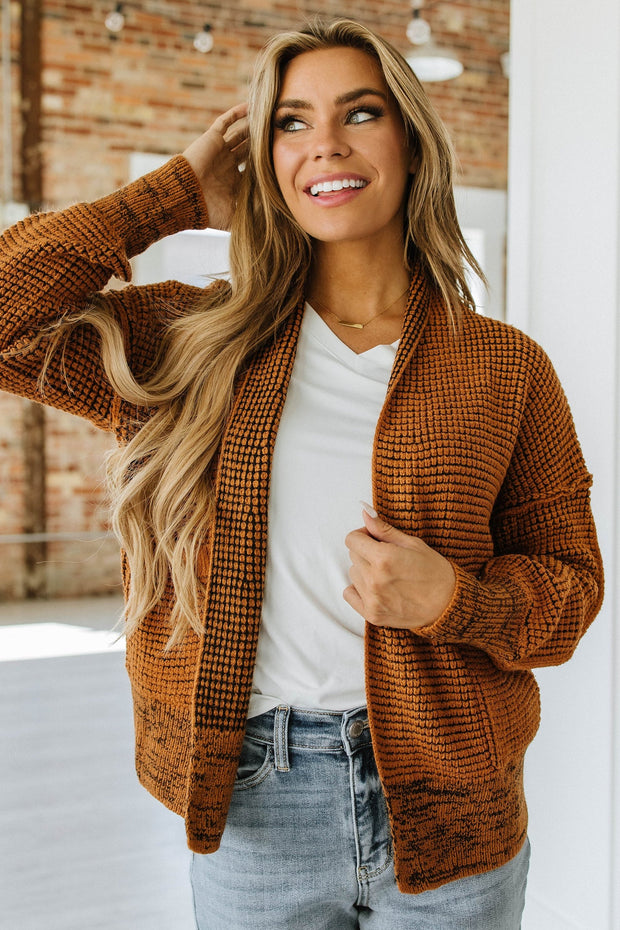 Sissy Knit Contrast Cardigan | S-2XL