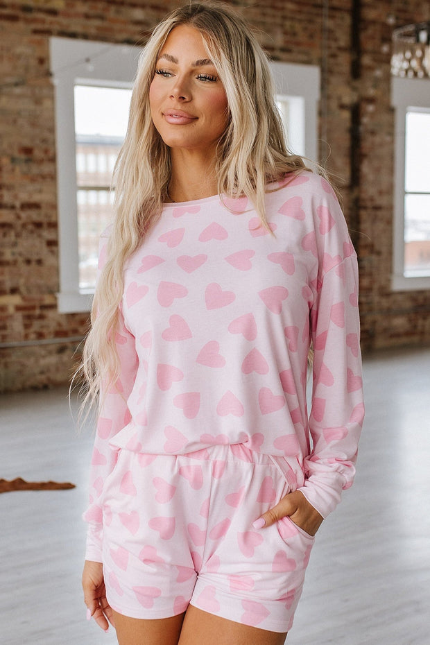 Sammy Heart Print Loungewear Set | S-XL | PRE ORDER