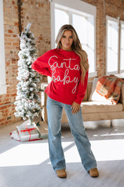 Tinsel Santa Baby Graphic Sweatshirt | S-2XL | PRE ORDER 11/19