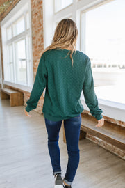 Merry & Bright Quilted Sweatshirt | S-3XL