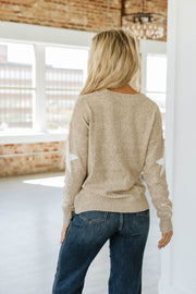 Shylee Star Knit Sweater | S-XL