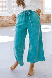 Mable Cropped Fleece Lounge Pants | S-XL