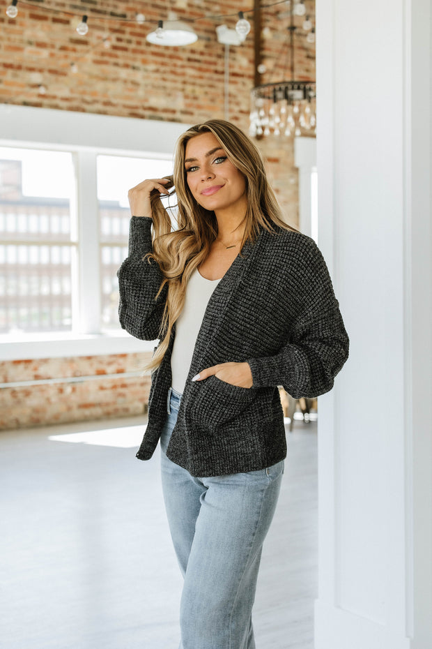 Sissy Knit Contrast Cardigan | S-2XL