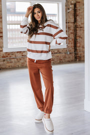 Leonard Striped Pullover and Joggers Set | S-2XL | PRE ORDER