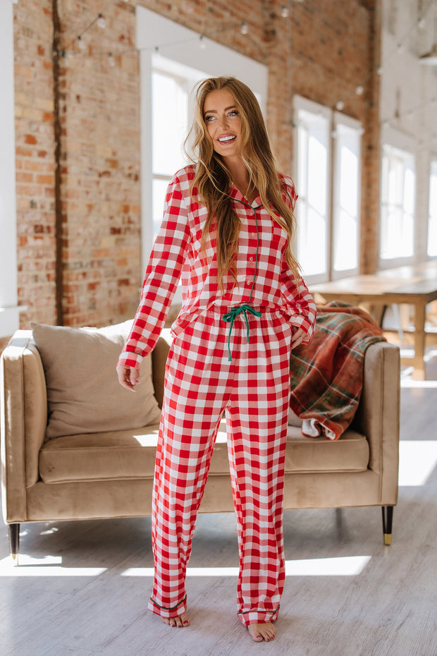 Kiara Plaid Pajama Set | S-XL | PRE ORDER