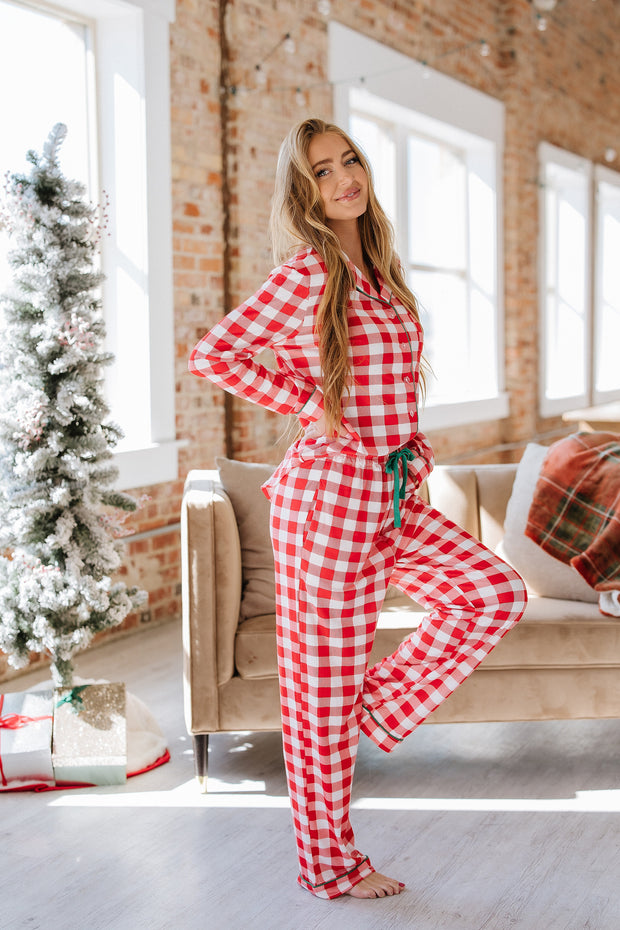 Kiara Plaid Pajama Set | S-XL | PRE ORDER