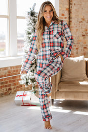 Buffalo Plaid Christmas Pajama Set | S-2XL