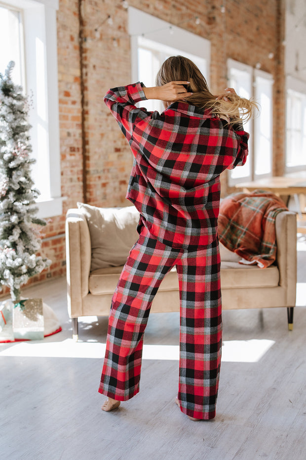 Matteson Checkered Pajama Set | S-XL