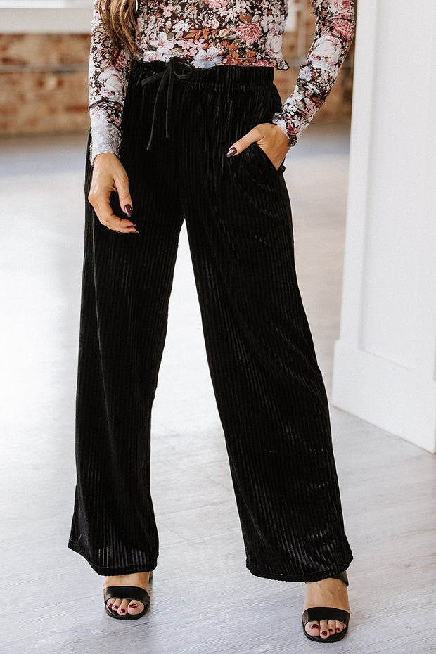 Tali Ribbed Velvet Pants