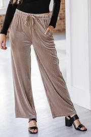 Tali Ribbed Velvet Pants