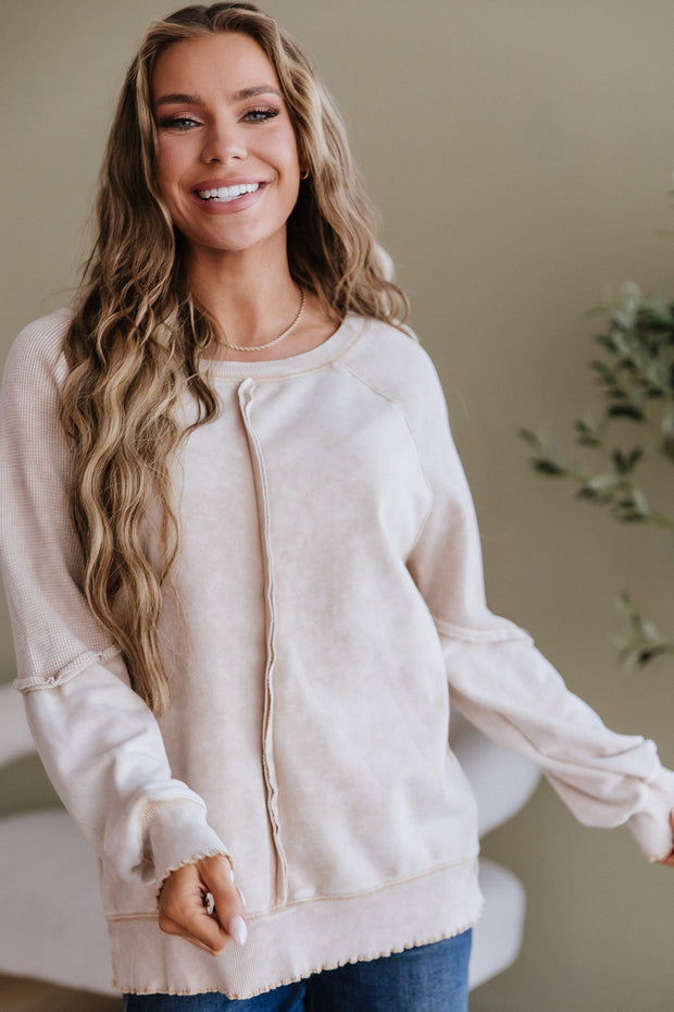 Max Exposed Seam Sweatshirt | DROPSHIP