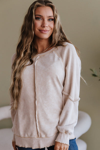 Max Exposed Seam Sweatshirt | DROPSHIP