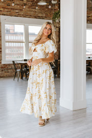 Rumi Bubble Sleeve Maxi Dress | S-XL | PRE ORDER