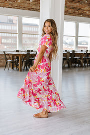 Rumi Bubble Sleeve Maxi Dress | S-XL | PRE ORDER