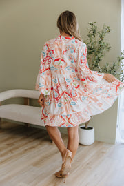 SALE - Kilah Boho Tiered Mini Dress