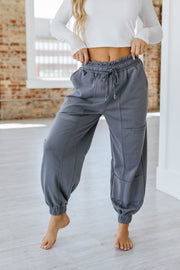 Harvey Lace-up Waist Harem Pants | S-2XL