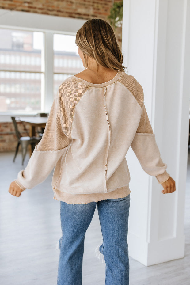 Max Exposed Seam Sweatshirt | S-2XL | PRE ORDER