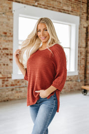 Tori Ribbed Knit Tunic | S-XL