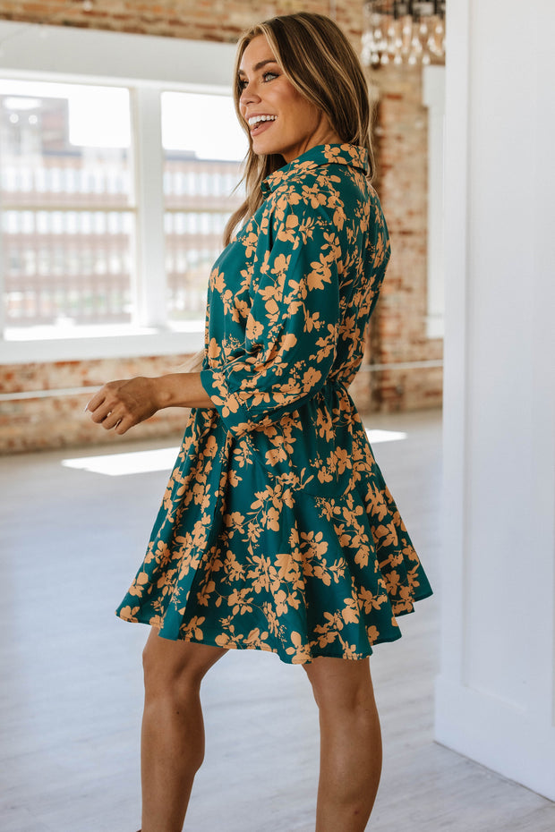 Kodi Floral Short Dress | S-XL