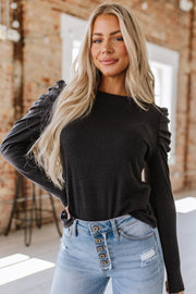 Ashlynn Puff Long Sleeve Top | S-XL