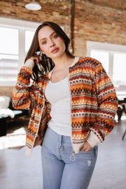 Jetson Boho Striped Zip-Up Jacket | S-XL | PRE ORDER