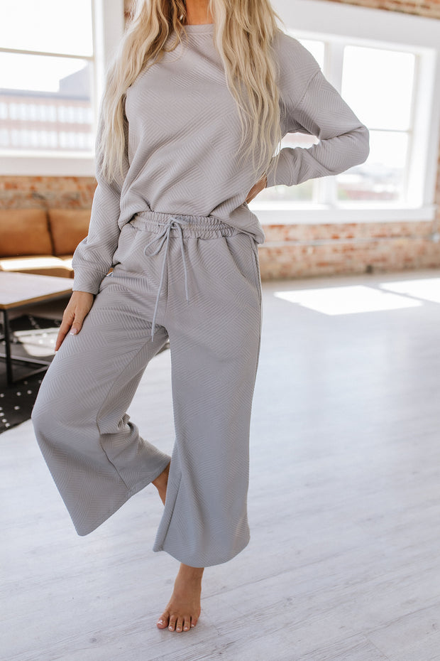 Alex Textured Long Sleeve Set | S-2XL | PRE ORDER