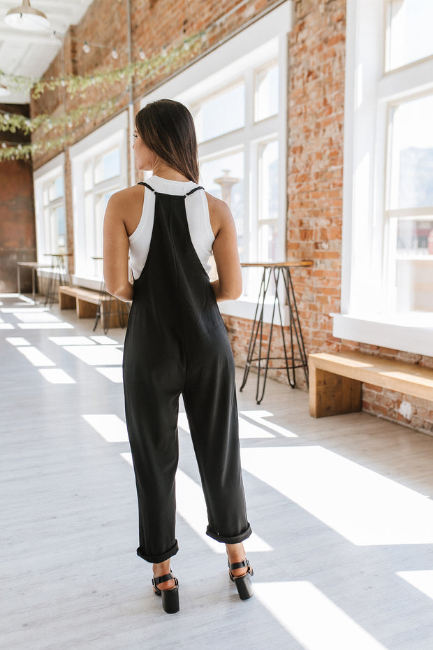 Martha Pocket Straight Leg Jumpsuit | S-XL | PRE ORDER