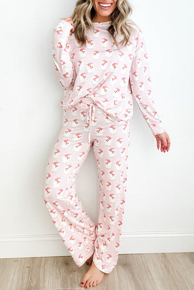 Santa Claus Striped Pajama Set | PRE ORDER