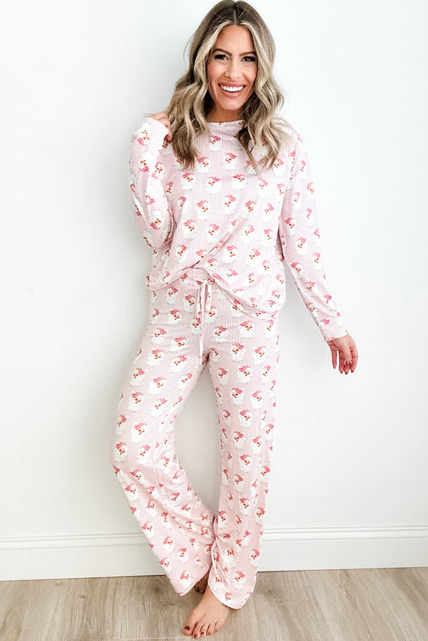 Santa Claus Striped Pajama Set | PRE ORDER