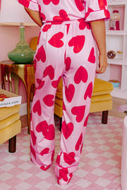 Valentine Heart Short Sleeve Shirt Pajama Set | S-XL | PRE ORDER