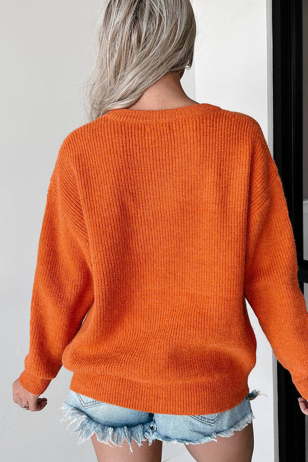 SALE - Hello Pumpkin Sweater | Size Small