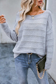 Kat Boat Neck Knit Sweater