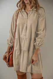 Thompson Pleated Shirt Dress | S-XL | PRE ORDER