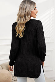 Esmeralda Knit Side Slit Cardigan | S-2XL