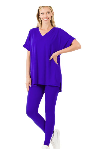 Evalee Microfiber Loungewear Set | S-3XL