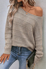 Kat Boat Neck Knit Sweater