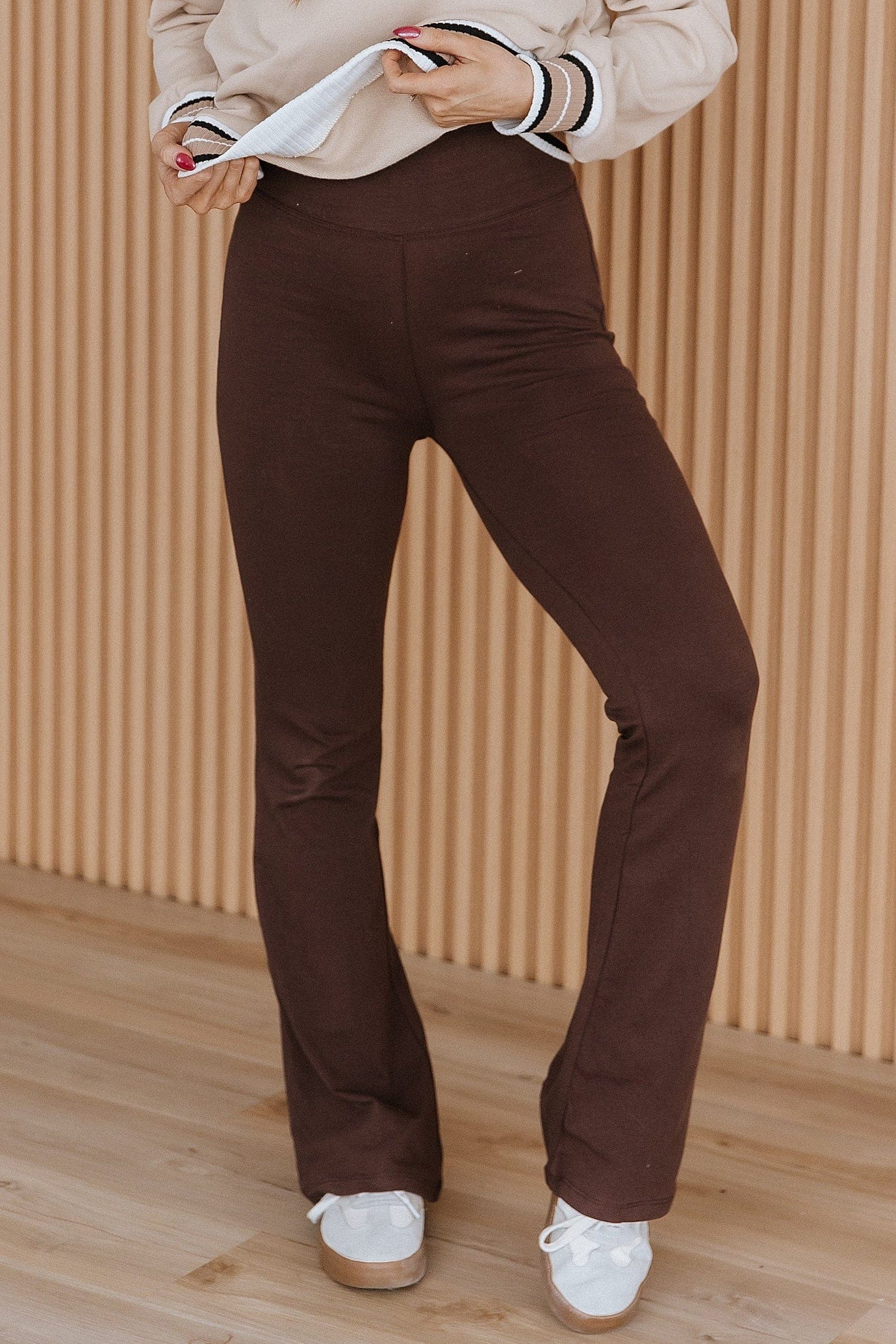 Abbie Fold Over Yoga Pants