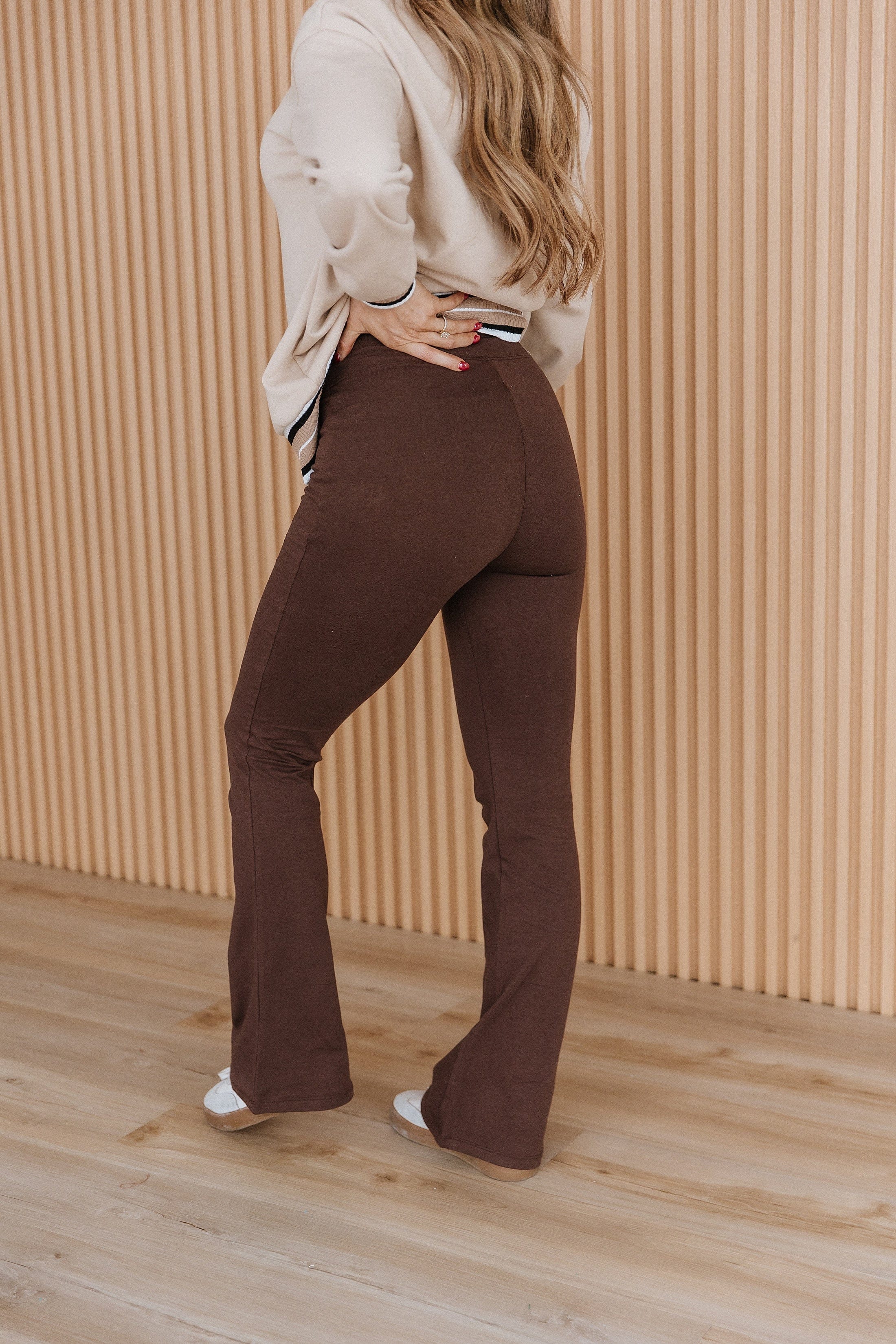 Abbie Fold Over Yoga Pants