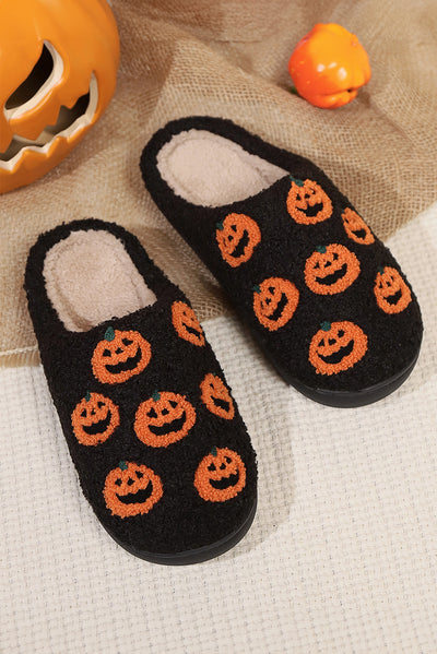 Pumpkin Plush Slippers | PRE ORDER