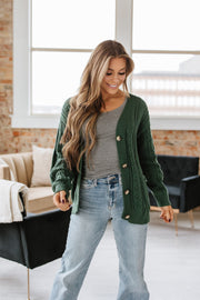 Adam Hollow Knit Cardigan