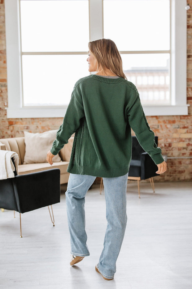 Adam Hollow Knit Cardigan