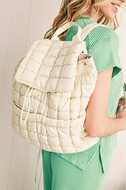 Miles Quilted Puffer Backpack