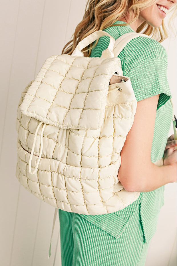 Miles Quilted Puffer Backpack