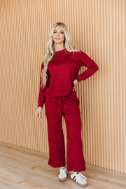 Alex Textured Long Sleeve Set
