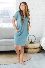Alisha Cuffed Sleeve Midi | Size XL