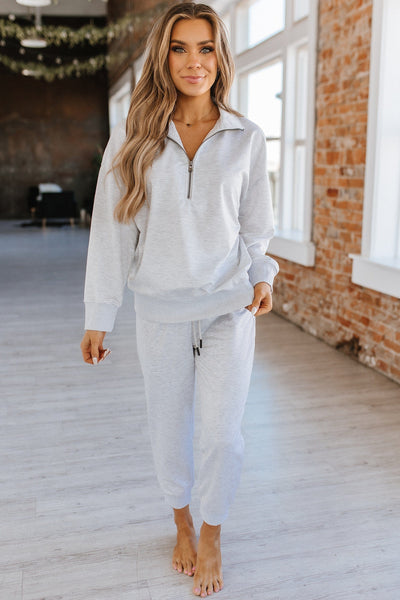 Alison Half Zip Loungewear Set | S-2XL PRE ORDER 6/12