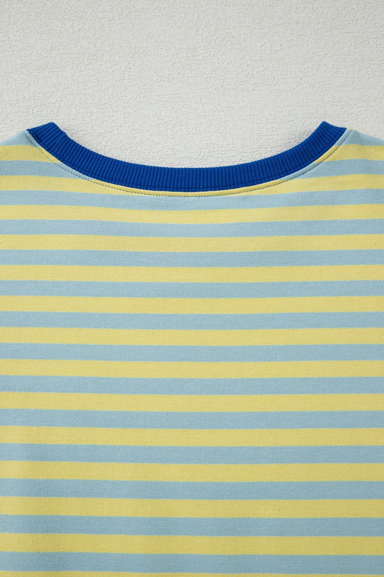 Althea Striped Casual Terry Short Set