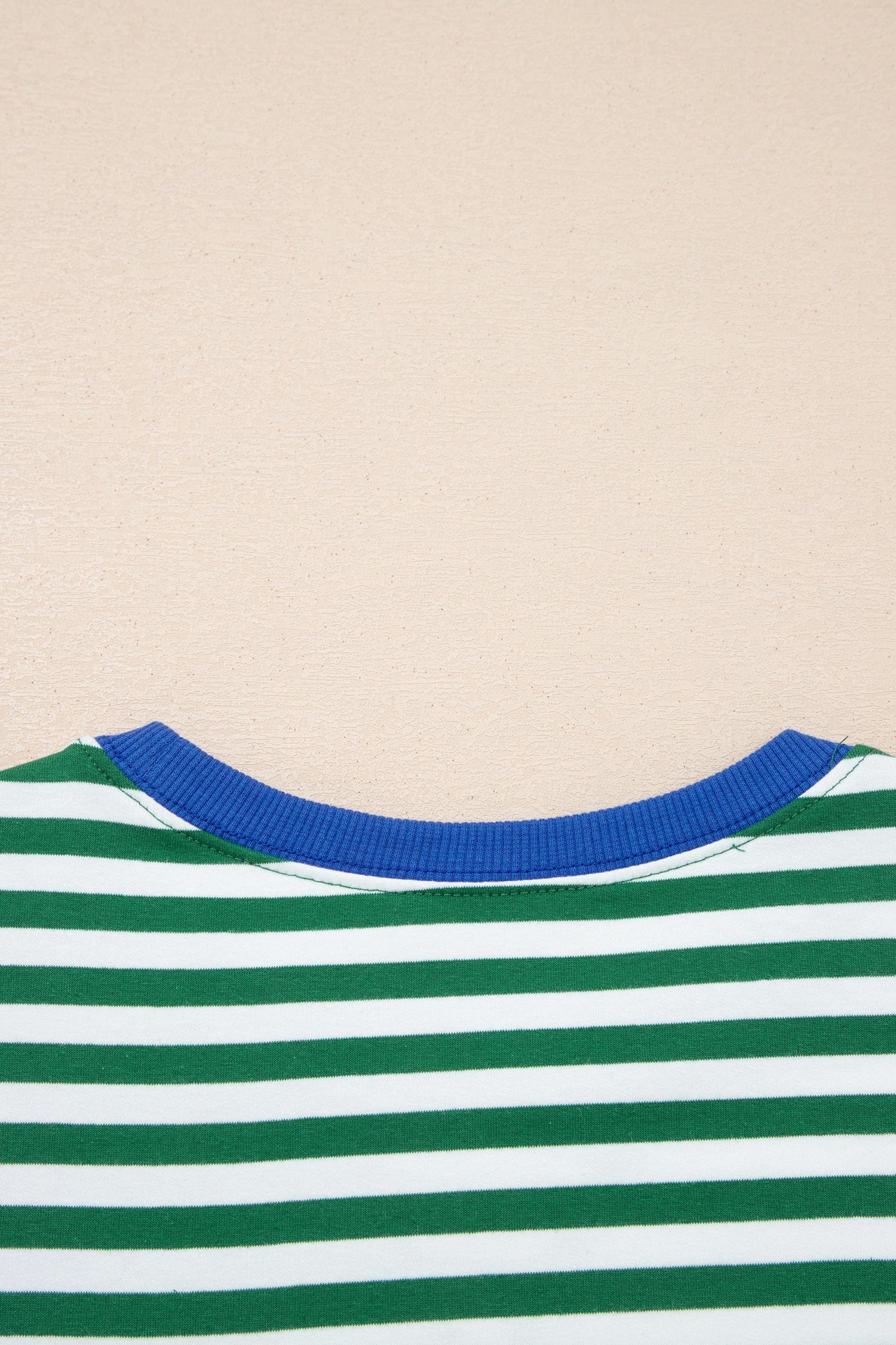 Althea Striped Casual Terry Short Set