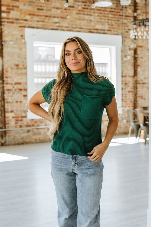 Apollo Knit Short Sleeve Sweater | DROPSHIP